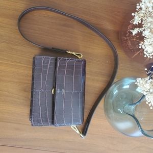 Jw Pei Faux Croc Mini Flap